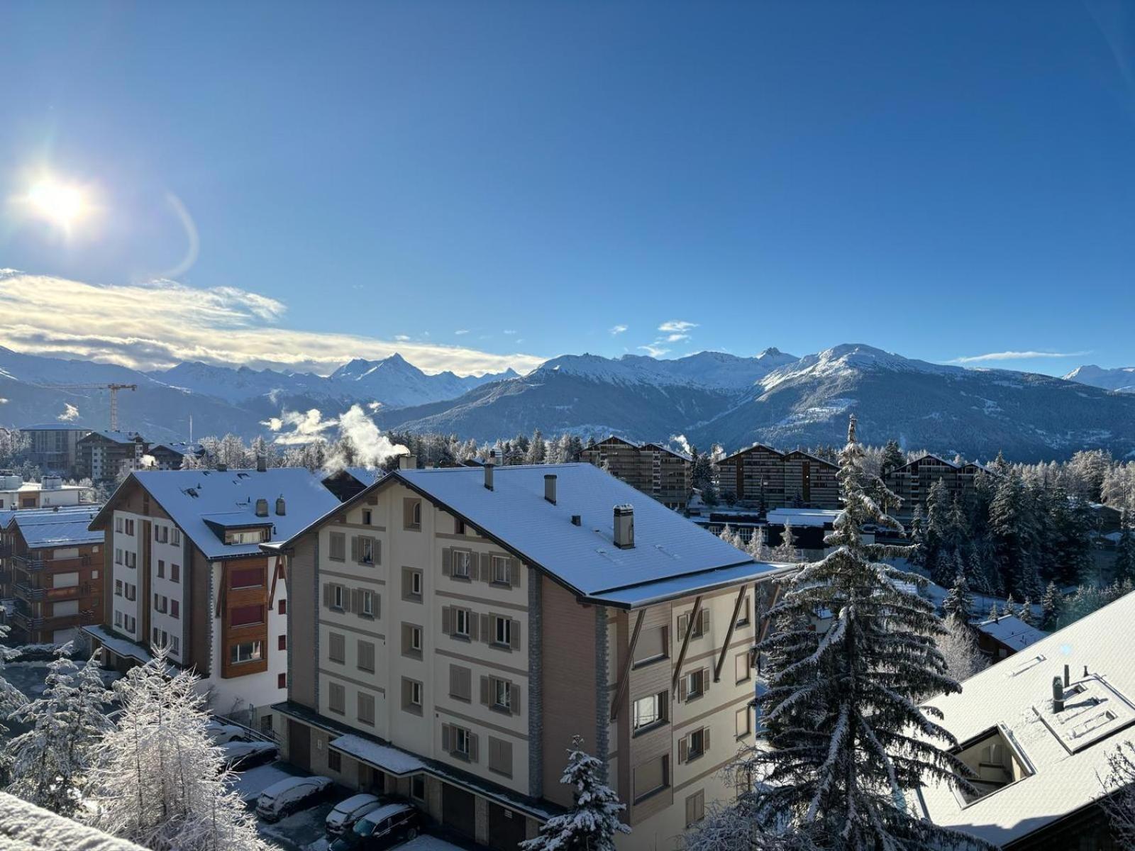 L'Eperon Center Crans Wonderful View Apartment Exterior foto