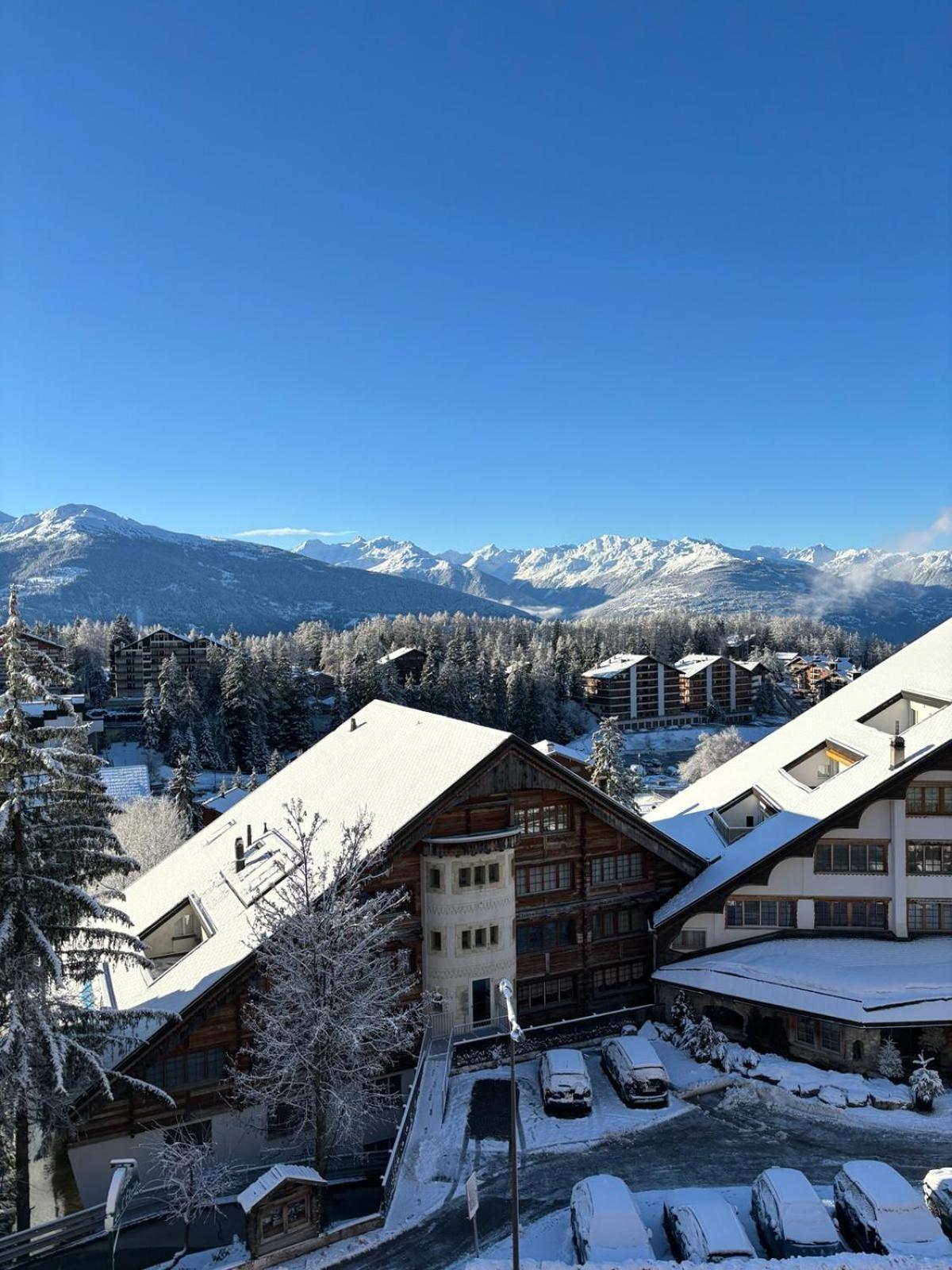L'Eperon Center Crans Wonderful View Apartment Exterior foto