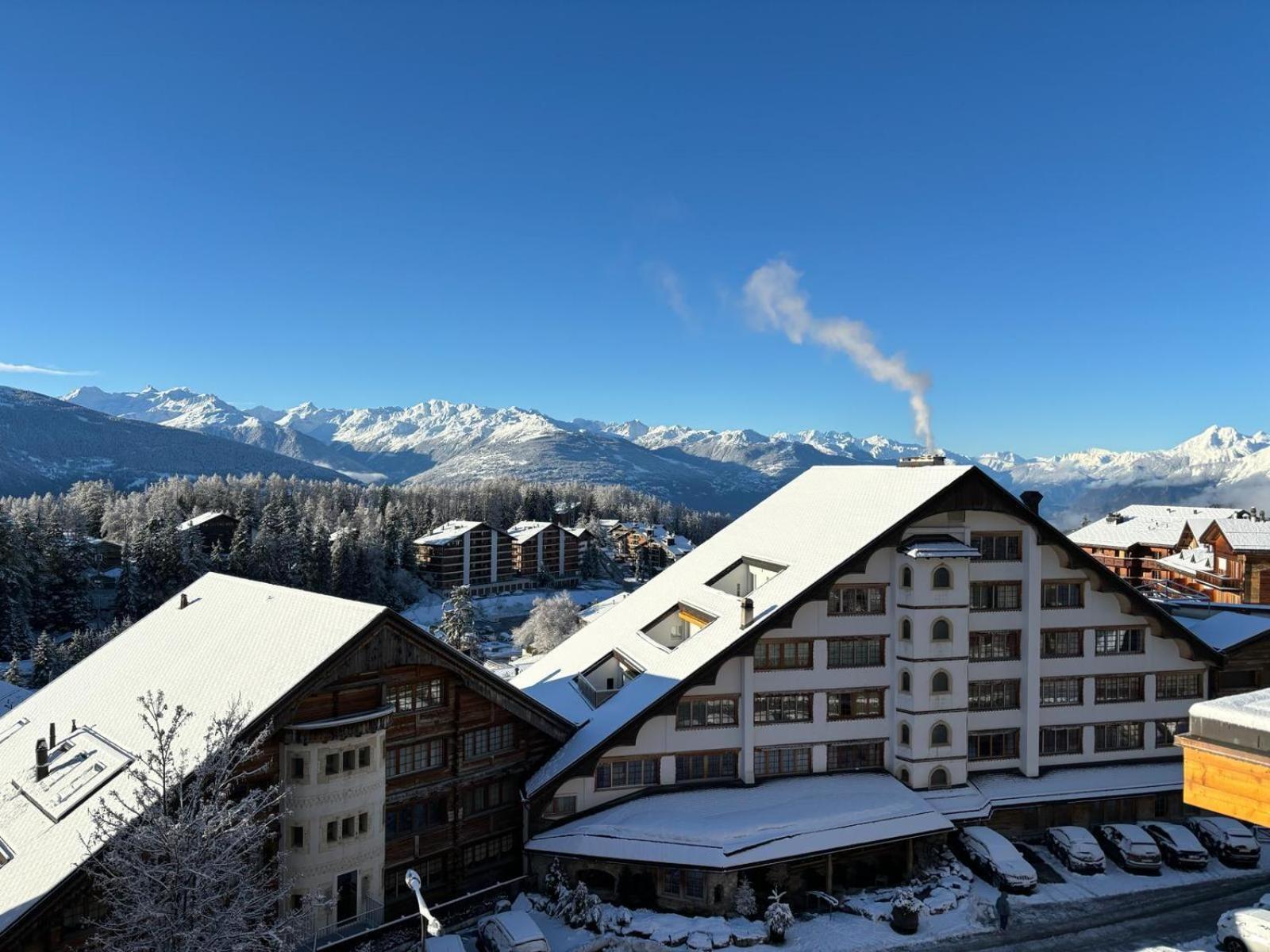 L'Eperon Center Crans Wonderful View Apartment Exterior foto