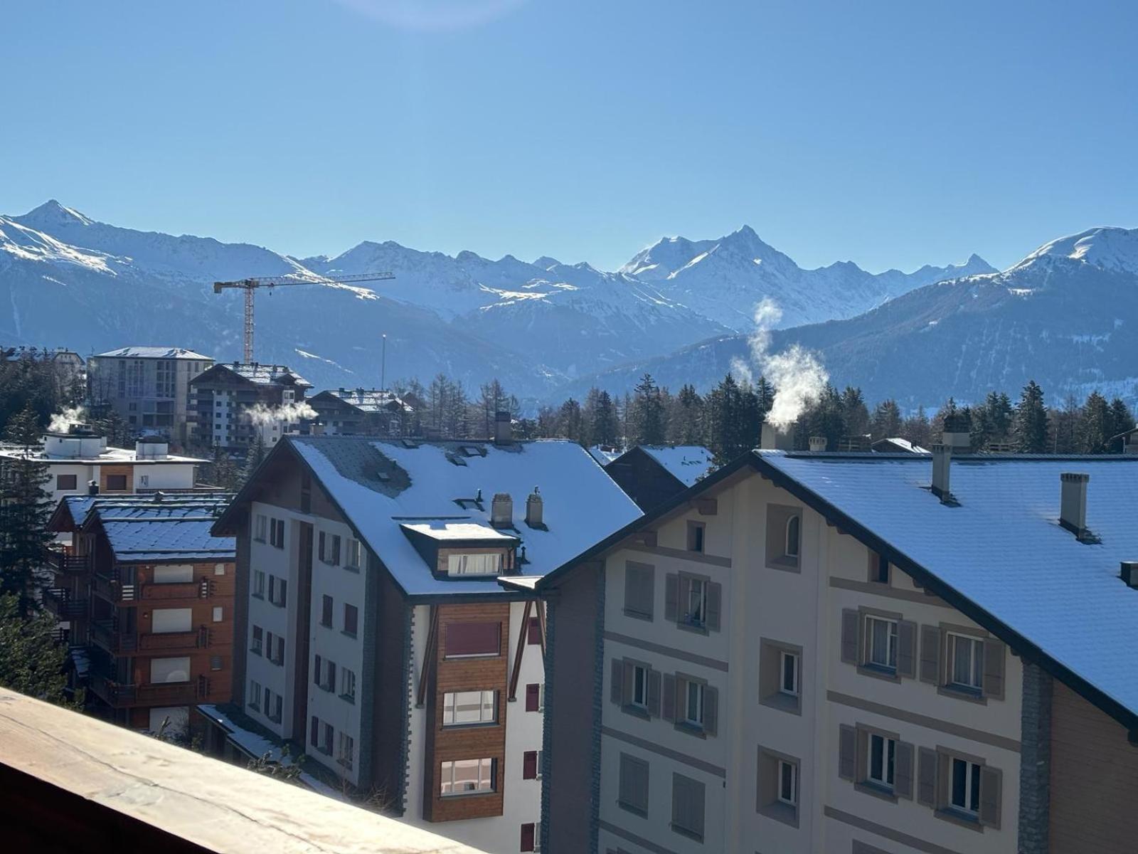 L'Eperon Center Crans Wonderful View Apartment Exterior foto