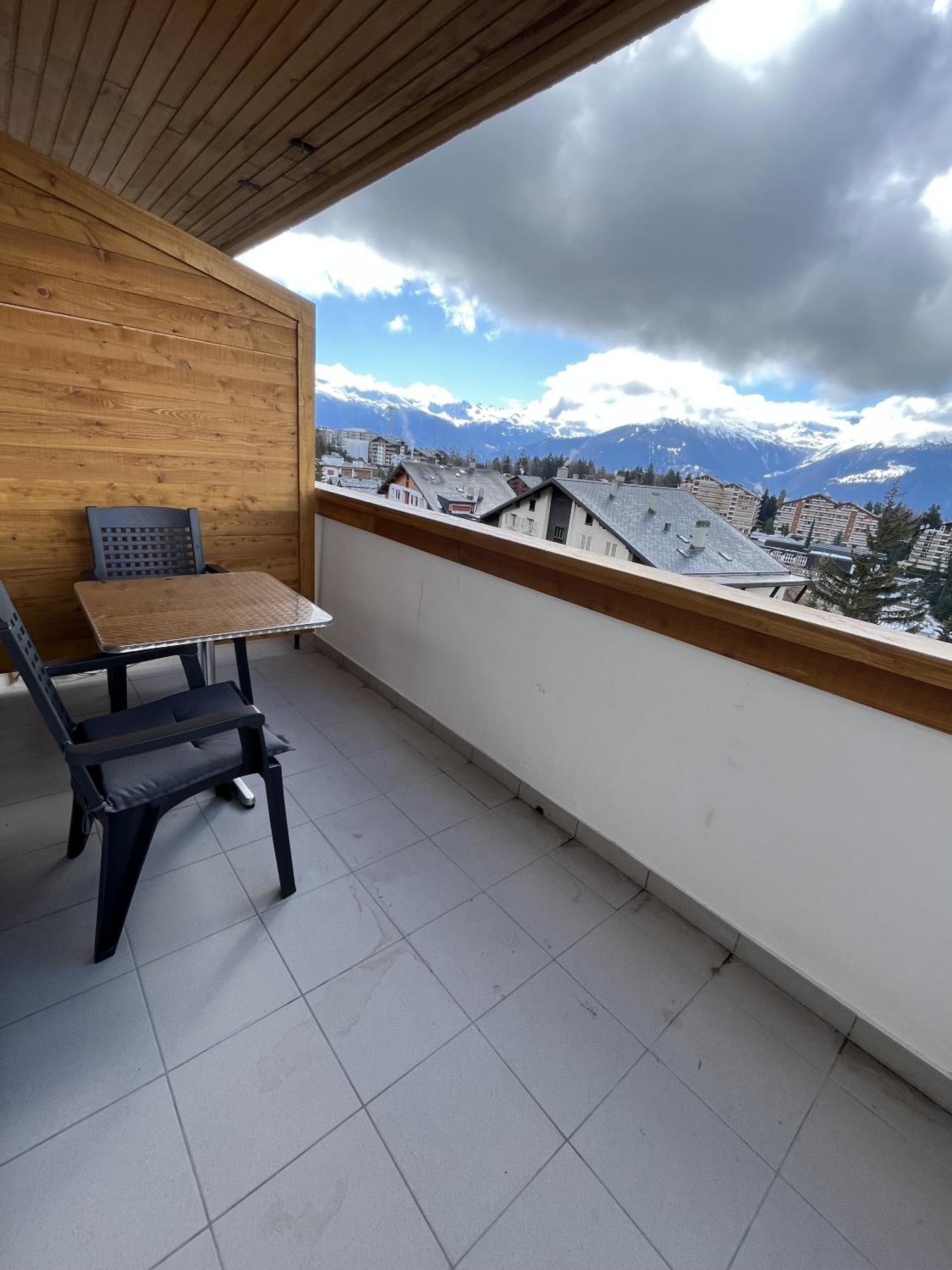L'Eperon Center Crans Wonderful View Apartment Exterior foto