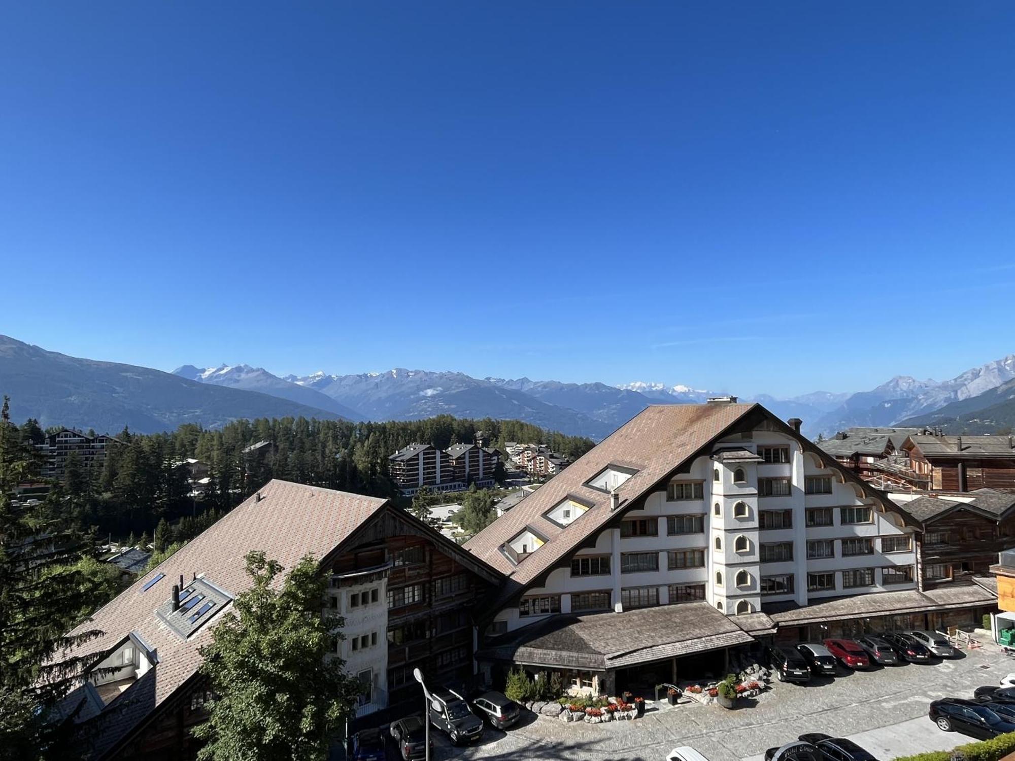 L'Eperon Center Crans Wonderful View Apartment Exterior foto
