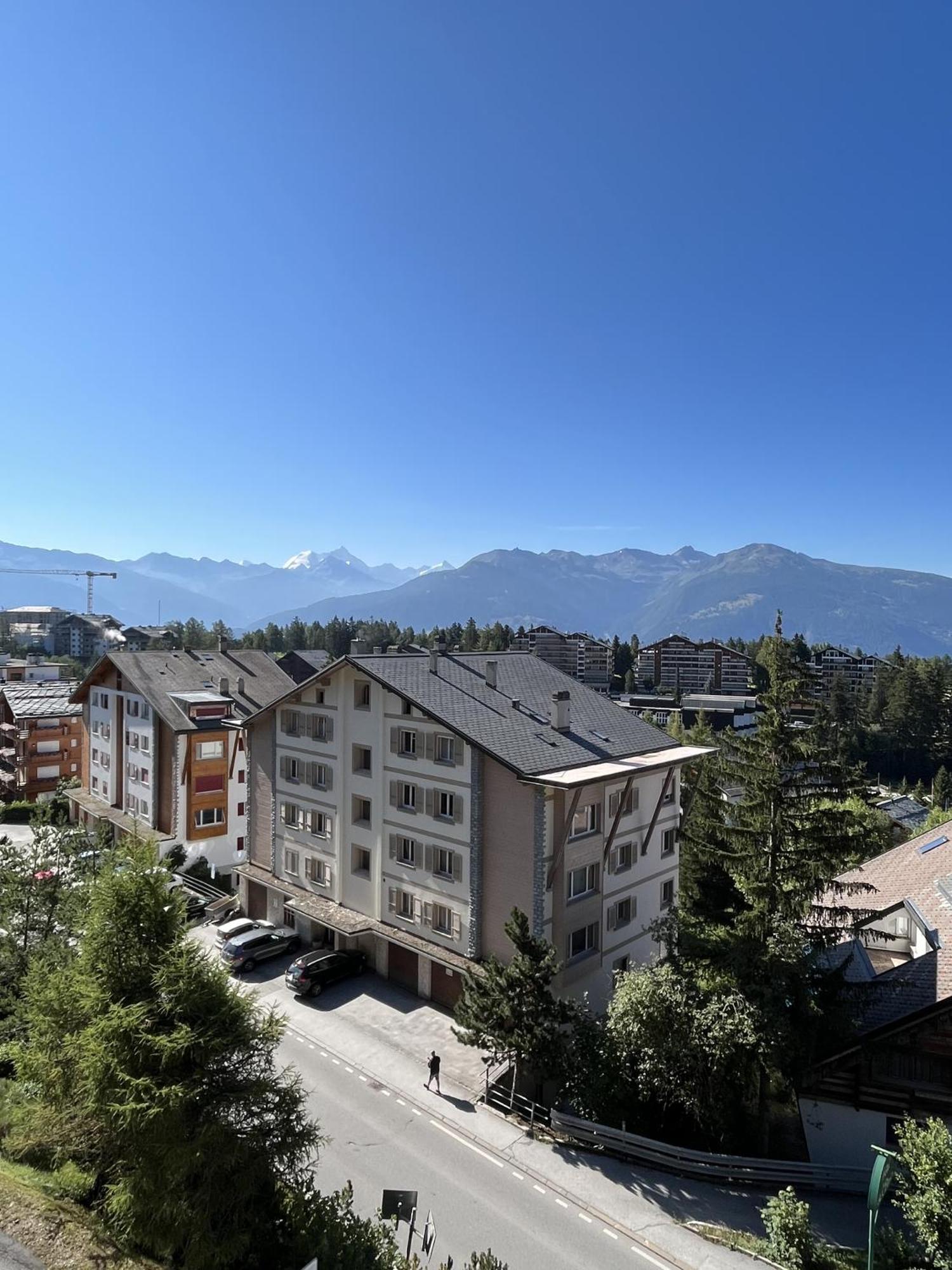 L'Eperon Center Crans Wonderful View Apartment Exterior foto