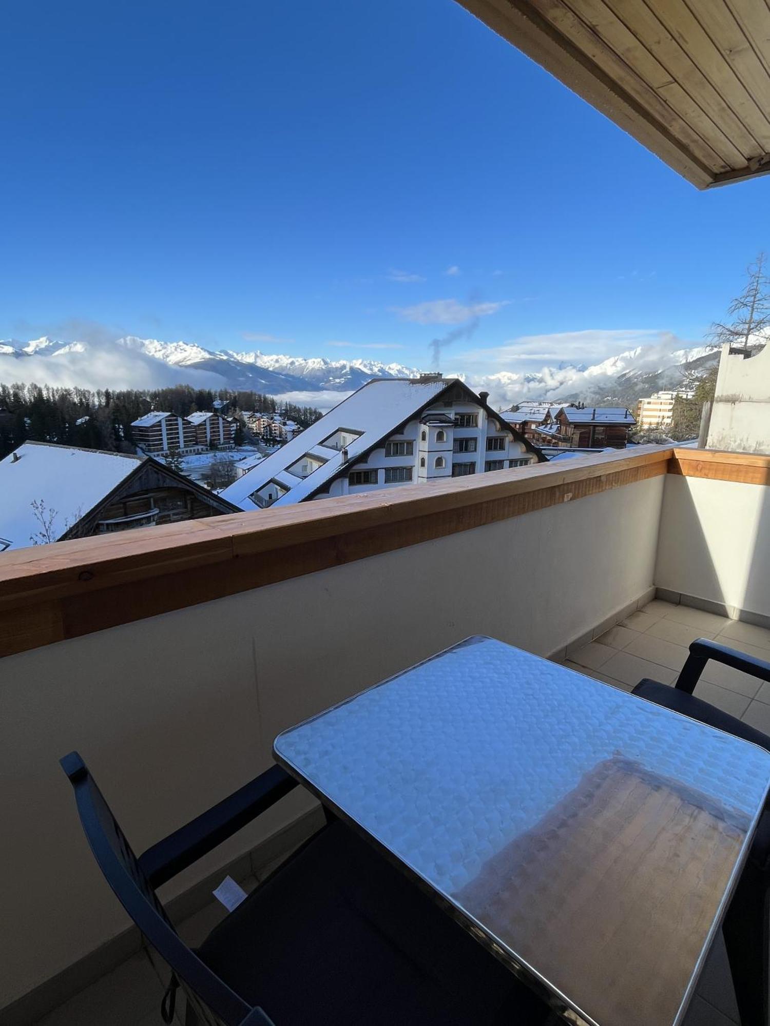 L'Eperon Center Crans Wonderful View Apartment Exterior foto