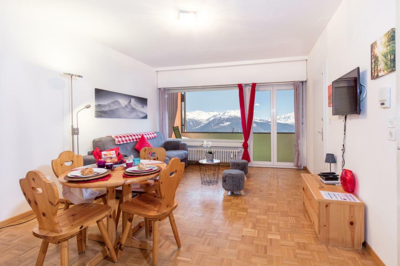L'Eperon Center Crans Wonderful View Apartment Exterior foto
