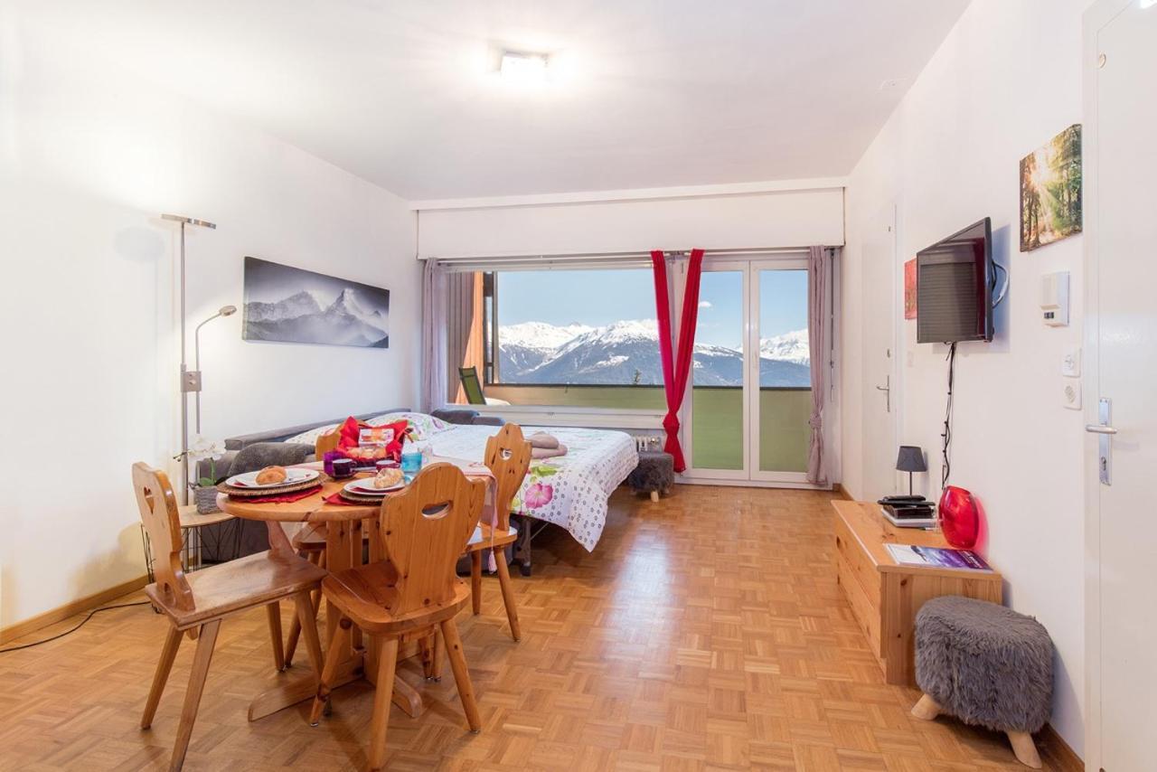 L'Eperon Center Crans Wonderful View Apartment Exterior foto